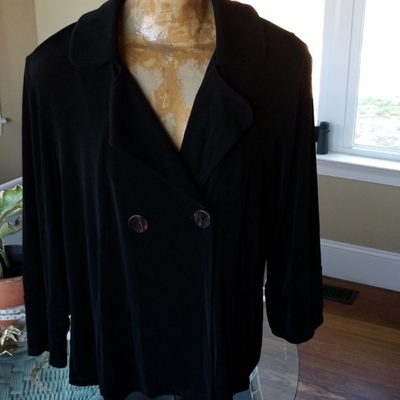 Chico's Travelers Jacket Size 1 (M/8) - Picture 1 of 4